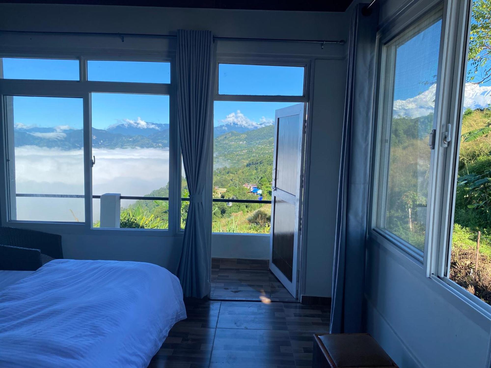 Panoramic View Guest House Sarangkot Покхара Екстер'єр фото