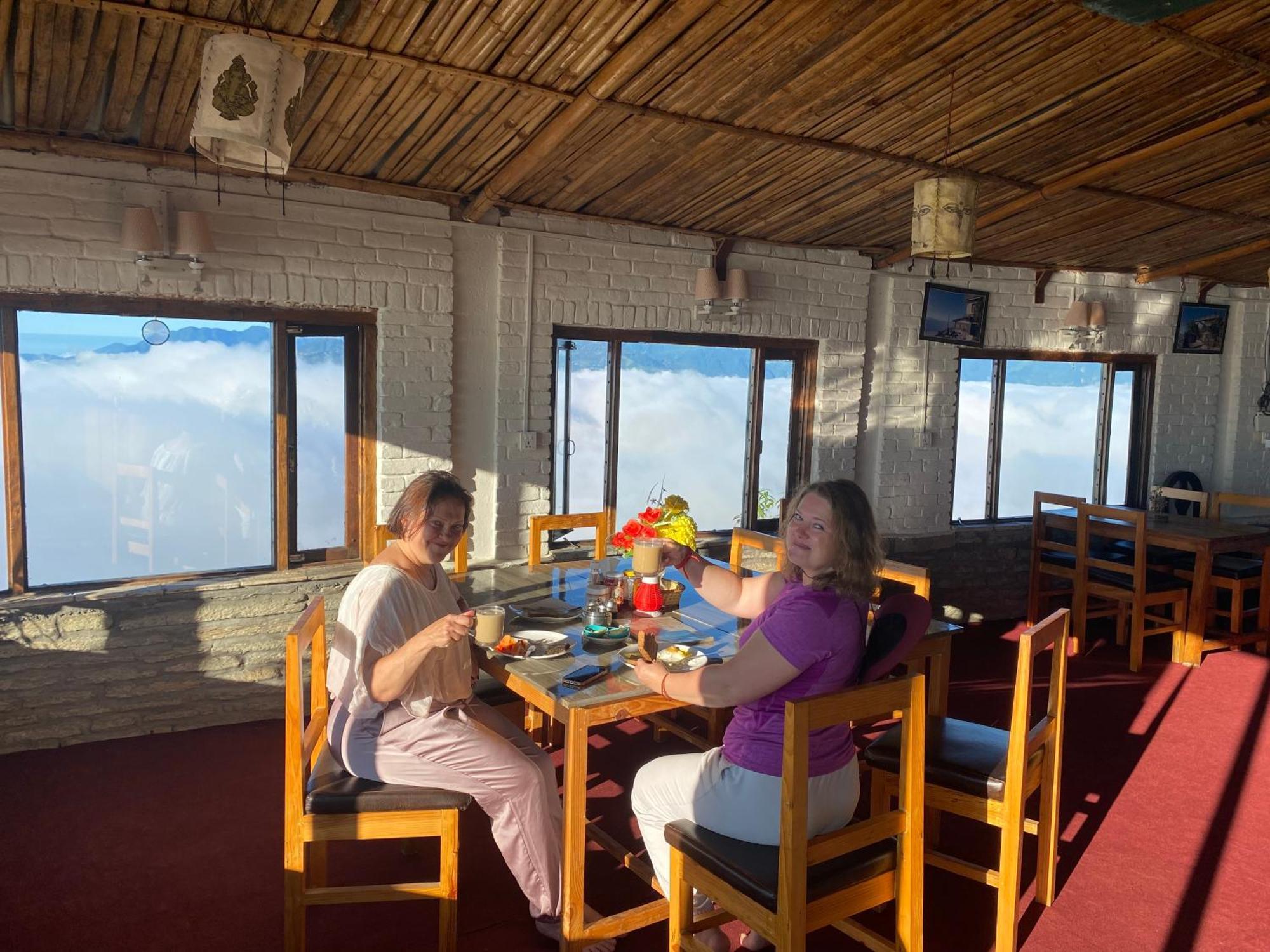 Panoramic View Guest House Sarangkot Покхара Екстер'єр фото